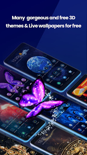 Live Launcher Lite-3Dwallpaper Bildschirmfoto 5