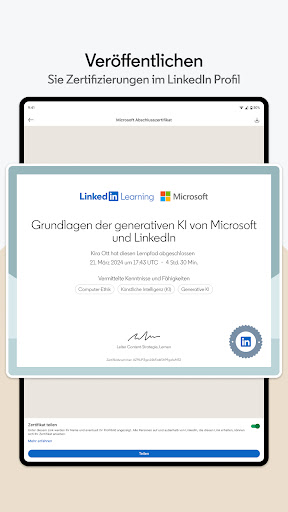 LinkedIn Learning Bildschirmfoto 10