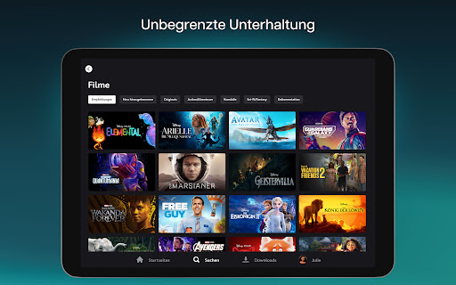 Disney+ Bildschirmfoto 10