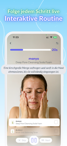 Skin Bliss: Hautpflege Routine Bildschirmfoto 12