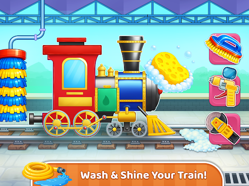 Train Station Game for Kids Bildschirmfoto 5