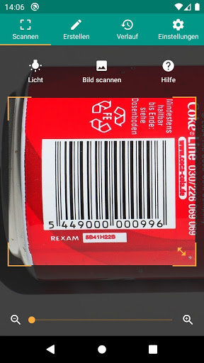 QR- & Barcode-Scanner Bildschirmfoto 3