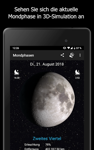 Mondphasen Pro Bildschirmfoto 15