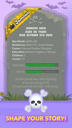 BitLife - Lebens-Simulator Bildschirmfoto 1