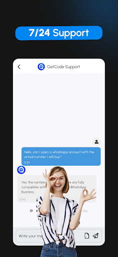 GetCode – Virtuelle Nummer SMS Bildschirmfoto 4