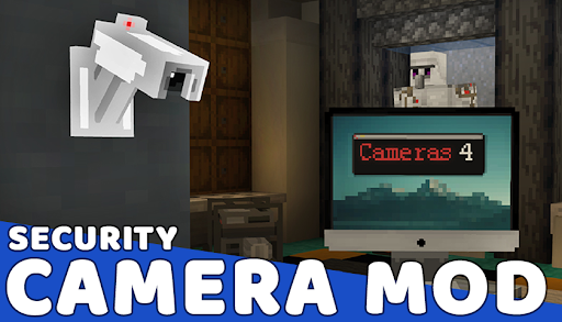 Überwachungskamera-Mod MCPE Bildschirmfoto 3