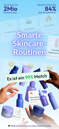 Skin Bliss: Hautpflege Routine Bildschirmfoto 1