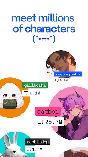 Character AI: Chat, Talk, Text Bildschirmfoto 9