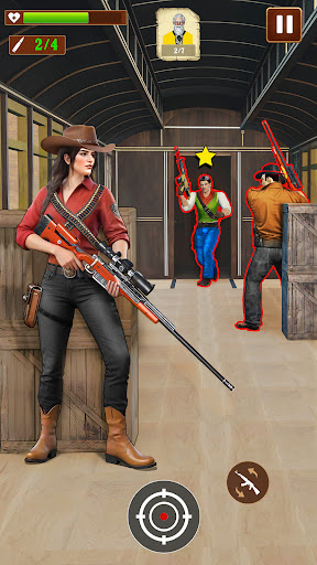 Western-Überleben  Schießspiel Bildschirmfoto 3