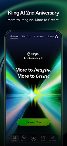 Kling AI: AI Image&Video Maker Bildschirmfoto 1