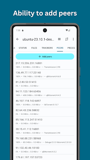 Flud - Torrent Downloader Bildschirmfoto 2