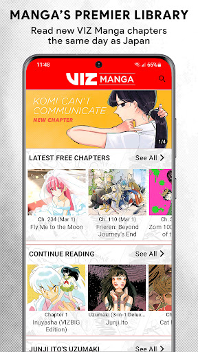 VIZ Manga Bildschirmfoto 2