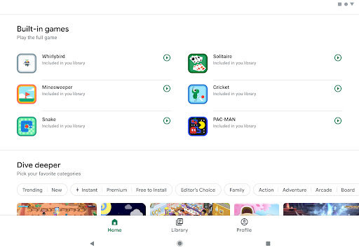 Google Play Spiele Bildschirmfoto 6