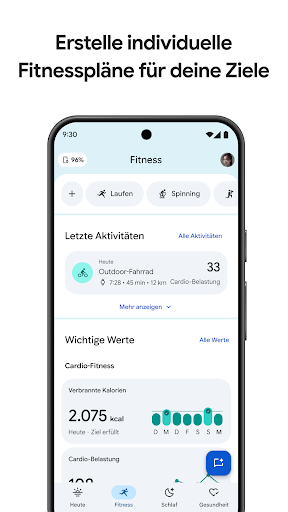 Google Health (Fitbit) Bildschirmfoto 12