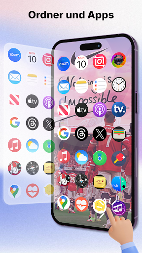 Launcher OS : Themen & Widgets Bildschirmfoto 2