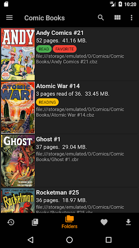 CDisplayEx Comic Reader Bildschirmfoto 4