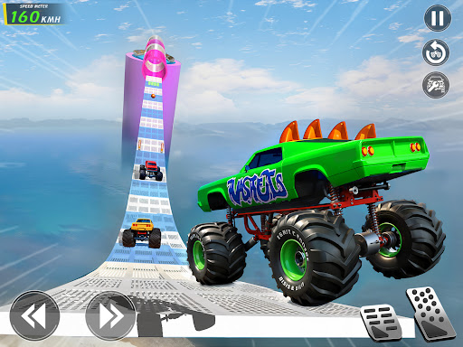 Mega Ramp Monster Truck Stunts Bildschirmfoto 10