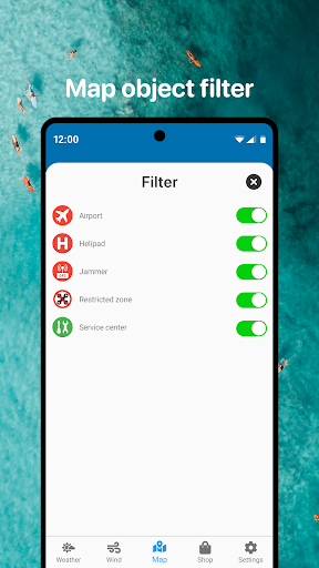 Drohnen App: UAV Flugzonen Bildschirmfoto 9