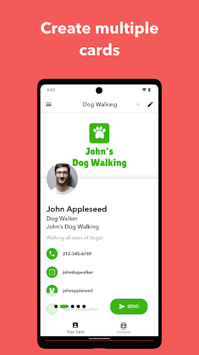 Blinq: Digital Business Card Bildschirmfoto 10