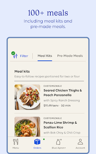 Blue Apron: Meal Kit Delivery Bildschirmfoto 13