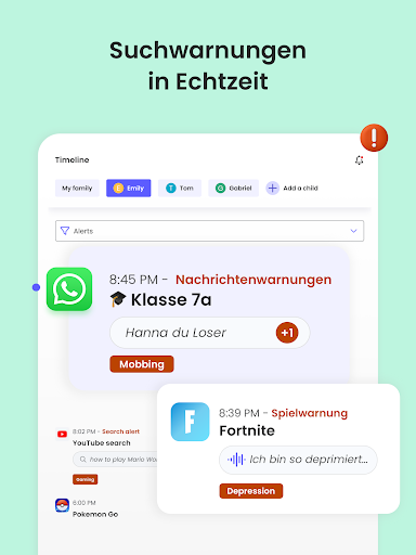 Qustodio Kindersicherung App Bildschirmfoto 12