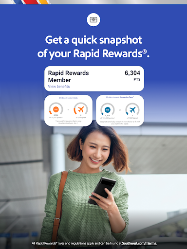 Southwest Airlines: Travel App Bildschirmfoto 6