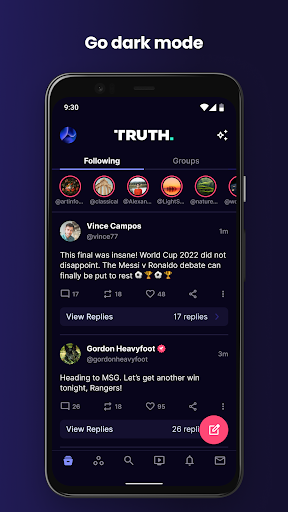 Truth Social Bildschirmfoto 7