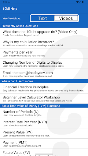 10bii Financial Calculator Bildschirmfoto 7