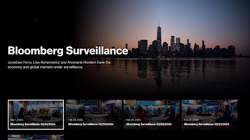 Bloomberg Bildschirmfoto 2