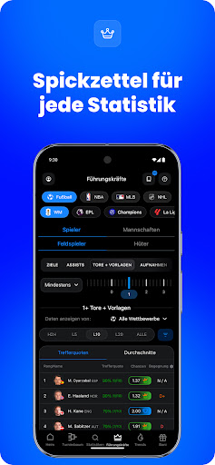 HOF: Sport-Statistiken & Daten Bildschirmfoto 8