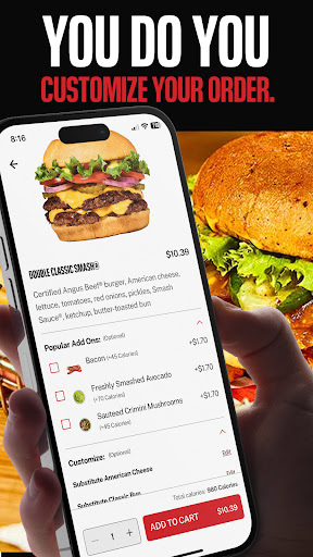 Smashburger - Burgers & Shakes Bildschirmfoto 3