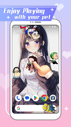 Anime Shimeji Bildschirmtiere Bildschirmfoto 5