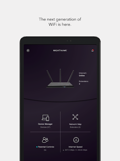 NETGEAR Nighthawk WiFi Router Bildschirmfoto 5
