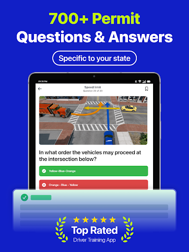 DMV Permit Practice Test 2026 Bildschirmfoto 10