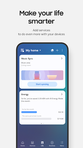 SmartThings Bildschirmfoto 1