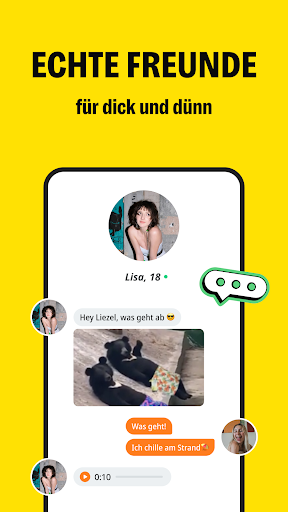 BeFriend – Triff neue Freunde Bildschirmfoto 1