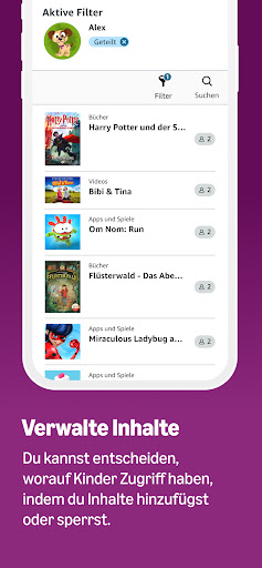 Amazon Kids Eltern Dashboard Bildschirmfoto 1