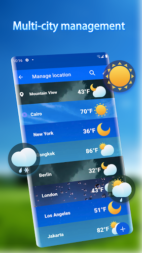 Wettervorhersage - Widget Bildschirmfoto 5