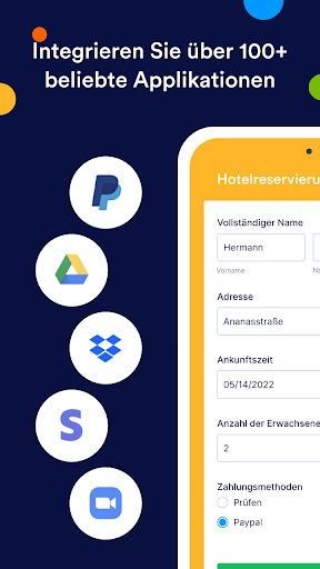 Jotform Formular & Umfrage Bildschirmfoto 8