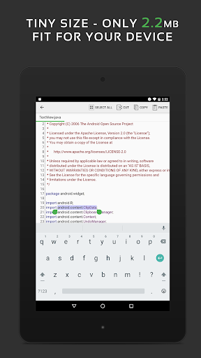 QuickEdit Text Editor Pro Bildschirmfoto 9