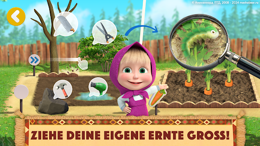 Mascha und der Bär: Tamagotchi Bildschirmfoto 5