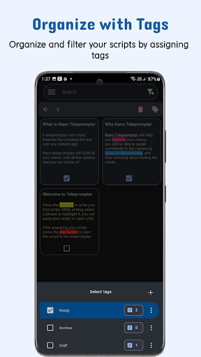 Nano Teleprompter Bildschirmfoto 15