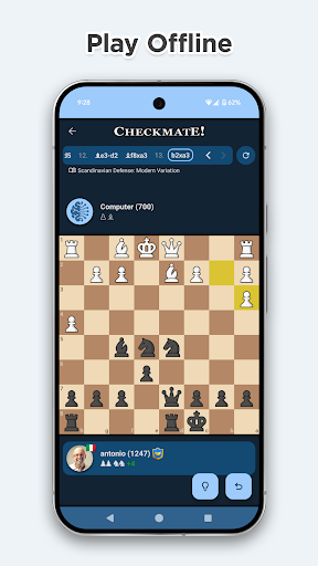 Schach online und offline Bildschirmfoto 3