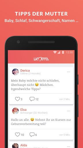 WeMoms. Mütter teilen Tipps Bildschirmfoto 1