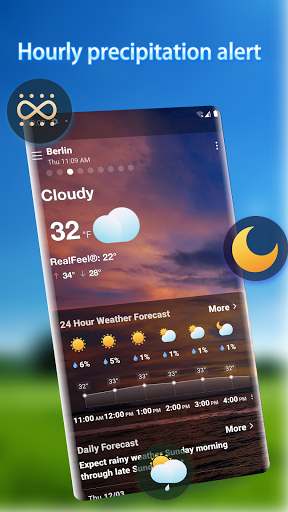Wettervorhersage - Widget Bildschirmfoto 6