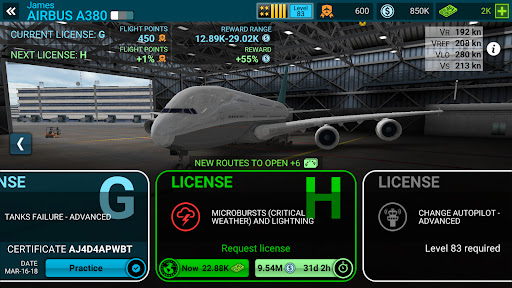 AIRLINE COMMANDER - Flugspiel Bildschirmfoto 9
