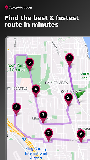 RoadWarrior Route Planner Bildschirmfoto 4