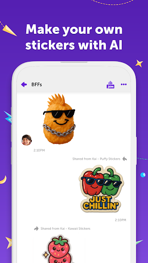 Kinzoo: Fun All-Ages Messenger Bildschirmfoto 9