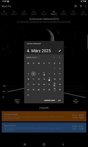 My Moon Phase Pro Bildschirmfoto 3