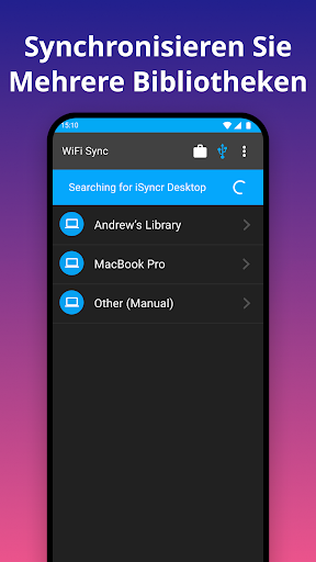 iSyncr: iTunes auf Android Bildschirmfoto 13